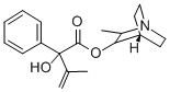 alpha-Isopropenylmandelic acid 2-methyl-3-quinuclidinyl ester 结构式