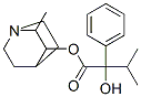 (7-methyl-1-azabicyclo[2.2.2]oct-8-yl) 2-hydroxy-3-methyl-2-phenyl-but anoate Structure
