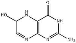 4,6-Pteridinediol,2-amino-5,6-dihydro-(6CI) 结构式