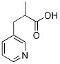 2-Methyl-3-(pyridin-3-yl)propanoic acid Structure