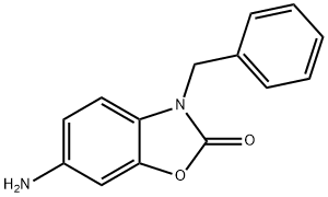 6-Amino-3-benzyl-3H-benzooxazol-2-one Struktur