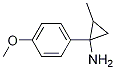 Cyclopropanamine, 1-(4-methoxyphenyl)-2-methyl-|