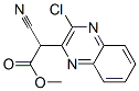 METHYL (3-CHLOROQUINOXALIN-2-YL)(CYANO)ACETATE,10176-23-5,结构式