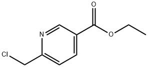 6-(氯甲基)烟酸乙酯, 10177-23-8, 结构式