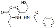 phenylacetylcysteinylvaline Structure