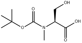 BOC-N-甲基-L-丝氨酸, 101772-29-6, 结构式