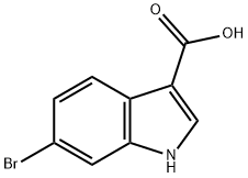 6-溴吲哚-3-羧酸,101774-27-0,结构式