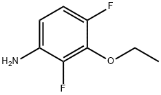 3-エトキシ-2,4-ジフルオロアニリン 化学構造式