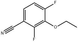 3-Ethoxy-2,4-difluorobenzonitrile 化学構造式