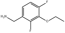 3-エトキシ-2,4-ジフルオロベンジルアミン 化学構造式
