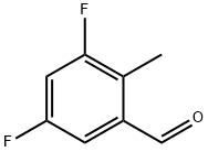 3,5-Difluoro-2-methylbenzaldehyde Struktur