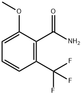 2-METHOXY-6-(TRIFLUOROMETHYL)BENZAMIDE Structure