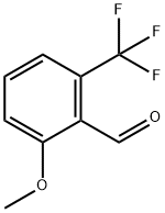 2-メトキシ-6-(トリフルオロメチル)ベンズアルデヒド 化学構造式