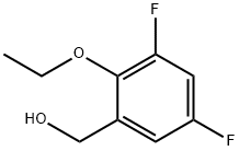 2-ETHOXY-3,5-DIFLUOROBENZYL ALCOHOL Struktur