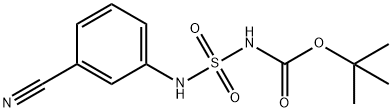 tert-butyl 3-(3-cyanophenyl)-2,2-dioxo-2lambda~6~-diazathiane-1-carboxylate,1017782-66-9,结构式