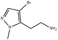 2-(4-Bromo-1-methyl-1H-pyrazol-5-yl)ethanamine Struktur