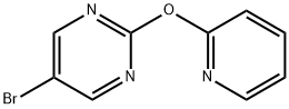 5-BROMO-2-(PYRIDIN-2-YLOXY)-PYRIMIDINE Struktur