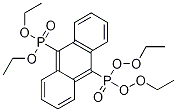 DIETHYL [10-(DIETHOXYPHOSPHORYL)-ANTHRACEN-9-YL]PHOSPHONATE Struktur