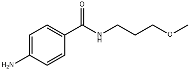 4-AMINO-N-(3-METHOXYPROPYL)BENZAMIDE,1017795-08-2,结构式