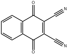 2,3-DICYANO-1,4-NAPHTHOQUINONE 结构式