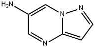 ピラゾロ[1,5-A]ピリミジン-6-アミン 化学構造式