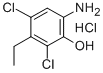 2,4-디클로로-3-에틸-6-아미노페놀염산염