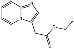IMidazo[1,2-a]pyridine-3-aceticacid,ethylester Struktur