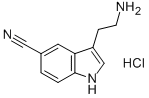 5-氰基色胺盐酸盐, 101831-71-4, 结构式