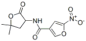 N-(5,5-Dimethyl-2-oxotetrahydrofuran-3-yl)-5-nitro-3-furancarboxamide,101833-02-7,结构式