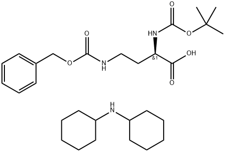 BOC-D-DAB(Z)-OH DCHA|N-叔丁氧羰基-N'-苄氧羰基-D-2,4-二氨基丁酸二环己胺盐