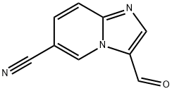 IMidazo[1,2-a]pyridine-6-carbonitrile, 3-forMyl-,1019019-92-1,结构式