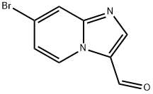 7-溴咪唑并[1,2-A]吡啶-3-甲醛,1019020-14-4,结构式