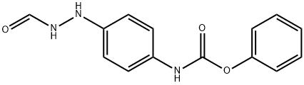 PHENYLN-(4-(2-FORMYLHYDRAZINO)PHENYL)CARBAMATE,101907-41-9,结构式