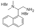 1-NAPHTHALENEETHYLAMINE, beta-DIMETHYLAMINO-, DIHYDROBROMIDE Structure