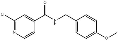 1019373-47-7 2-クロロ-N-(4-メトキシベンジル)ピリジン-4-カルボキサミド