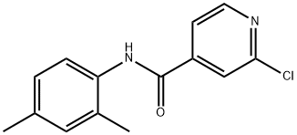2-氯-N-(2,4-二甲基苯基)吡啶-4-甲酰胺,1019466-33-1,结构式