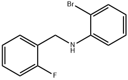 2-BroMo-N-(2-fluorobenzyl)aniline, 97% Struktur