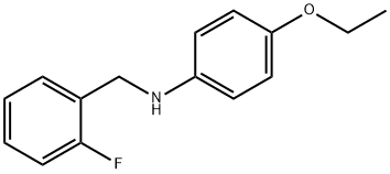 4-Ethoxy-N-(2-fluorobenzyl)aniline, 97% Structure