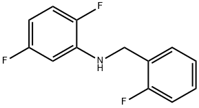 2,5-Difluoro-N-(2-fluorobenzyl)aniline, 97% Struktur