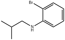 2-Bromo-N-isobutylaniline 化学構造式