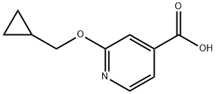 1019546-32-7 2-(シクロプロピルメトキシ)ピリジン-4-カルボン酸