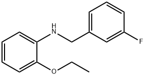 2-Ethoxy-N-(3-fluorobenzyl)aniline, 97% Struktur