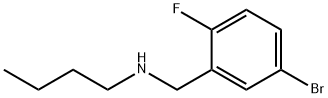 1-溴-4-氟-2-(丁基氨基)苯, 1019618-98-4, 结构式