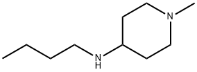 N-ブチル-1-メチルピペリジン-4-アミン 化学構造式