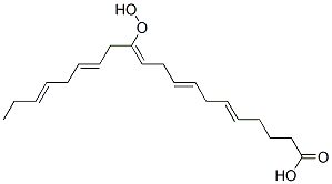 12-hydroperoxy-5,8,11,14,17-eicosapentaenoic acid Structure