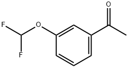 3'-(Difluoromethoxy)acetophenone Structure