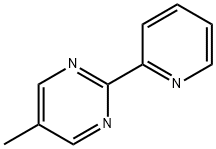 Pyrimidine, 5-methyl-2-(2-pyridinyl)- (9CI) Structure