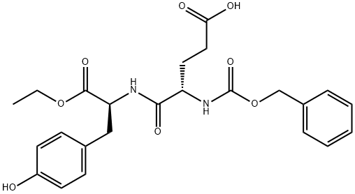 Z-GLU-TYR-OET Struktur