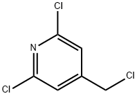 2,6-DICHLORO-4-(CHLOROMETHYL)PYRIDINE Structure