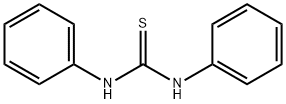 N,N'-二苯基硫脲,102-08-9,结构式